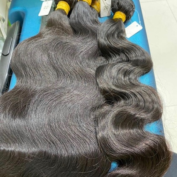 All inch Brazilian raw hair bundles